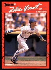 Robin Yount 1990 Donruss #146 Brewers MLB READ FREE SHIPPING AutographDen