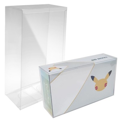 1PC Clear Protector for Pokemon Ultra Premium 25th Anniversary Celebrations Box