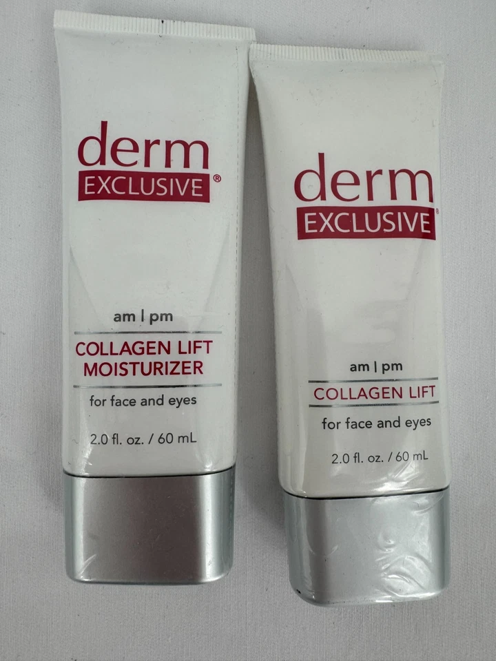Derm Exclusive Intensive Repair Serum Collagen Lift Moisturiser Set of 3 items - Image 4 of 4