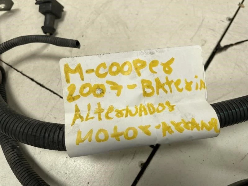 Mini Cooper HT R56 2007 cables terminales de batería OEM+ Foto 3 de 4