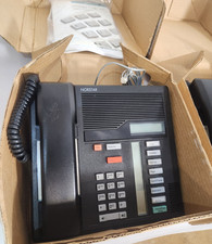 Nortel Norstar NT8B30AE-03 M7208 Black Display Desk Telephone Lot of 2 NEW
