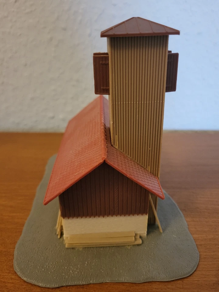 ?? FALLER H0/N Lagerschuppen für Sägewerk ?? - Fertigmodell Eisenbahn - Bild 2 von 4