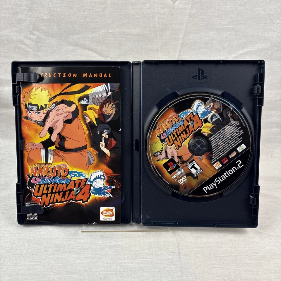 Ultimate Ninja 4: Naruto Shippuden - Sony Playstation 2 PS2 - Completo en caja original Foto 3 de 4