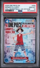 2026 ONE PIECE PROMOS 055 MONKEY D. LUFFY PSA 10