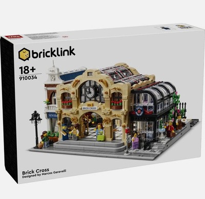 LEGO Bricklink Designer Program Brick Cross Train Station 910034 NISB