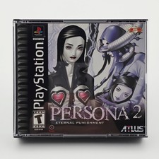 Persona 2 Eternal Punishment PlayStation 1 Authentic Tested CIB w/ Reg Card