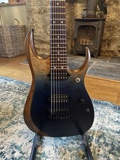 Ibanez RGD7521PB Deep Seafloor Fade Flat Used 7 String Electric Guitar 2022