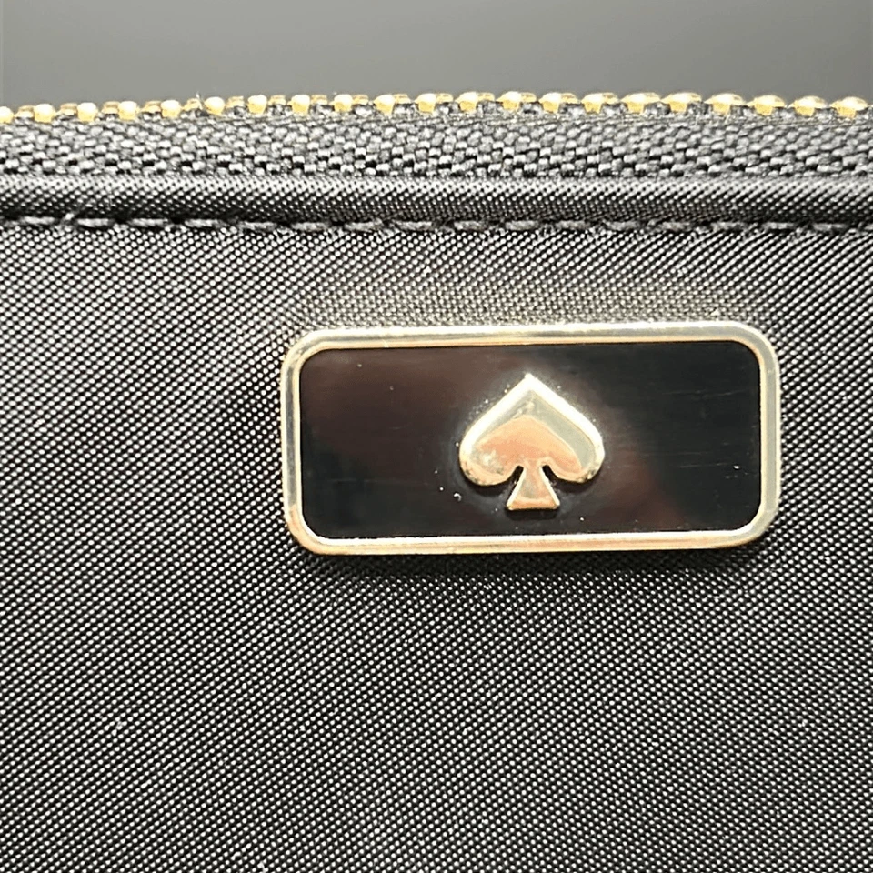 Бумажник Kate Spade Dawn бумажный розовый черный нейлон большой Continental - Изображение 2 из 4