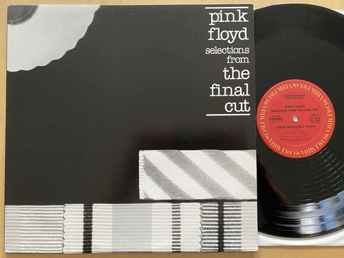 PINK FLOYD SELECTIONS FROM THE FINAL CUT 1983 PROMO 12" CLASSIC ROCK PSYCH PROG