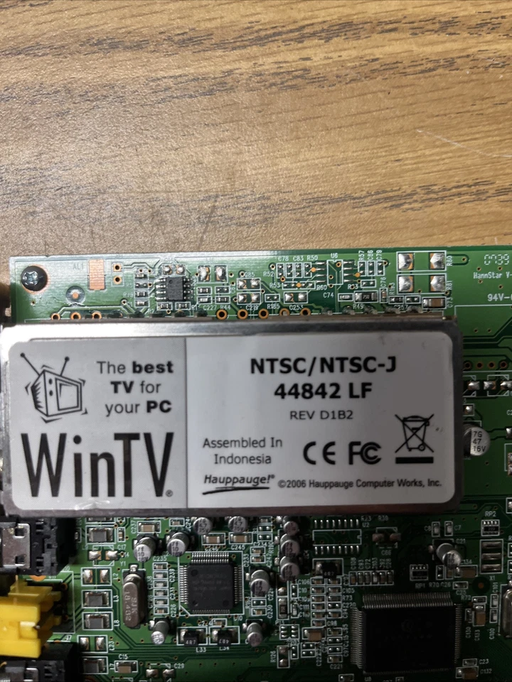 Tarjeta de captura de video Hauppauge WinTV NTSC/NTSC-J 44842 LF Foto 2 de 4
