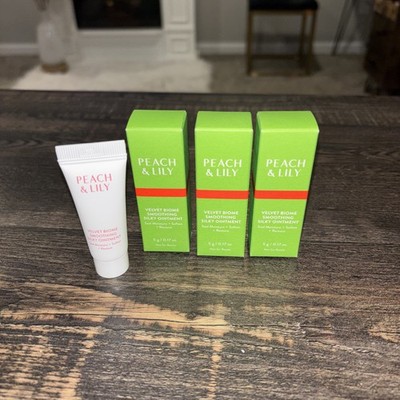 3 Peach & Lily Velvet Biome Smoothing Silky Ointment - 0.17 Oz Ea = .51 Oz Total