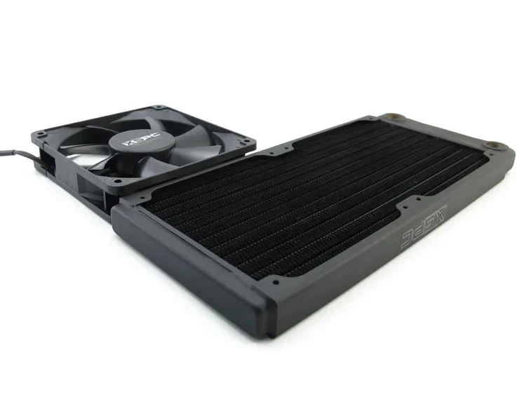 XSPC TX480 Quad Fan Ultrathin Radiator - Black - Image 4 of 4