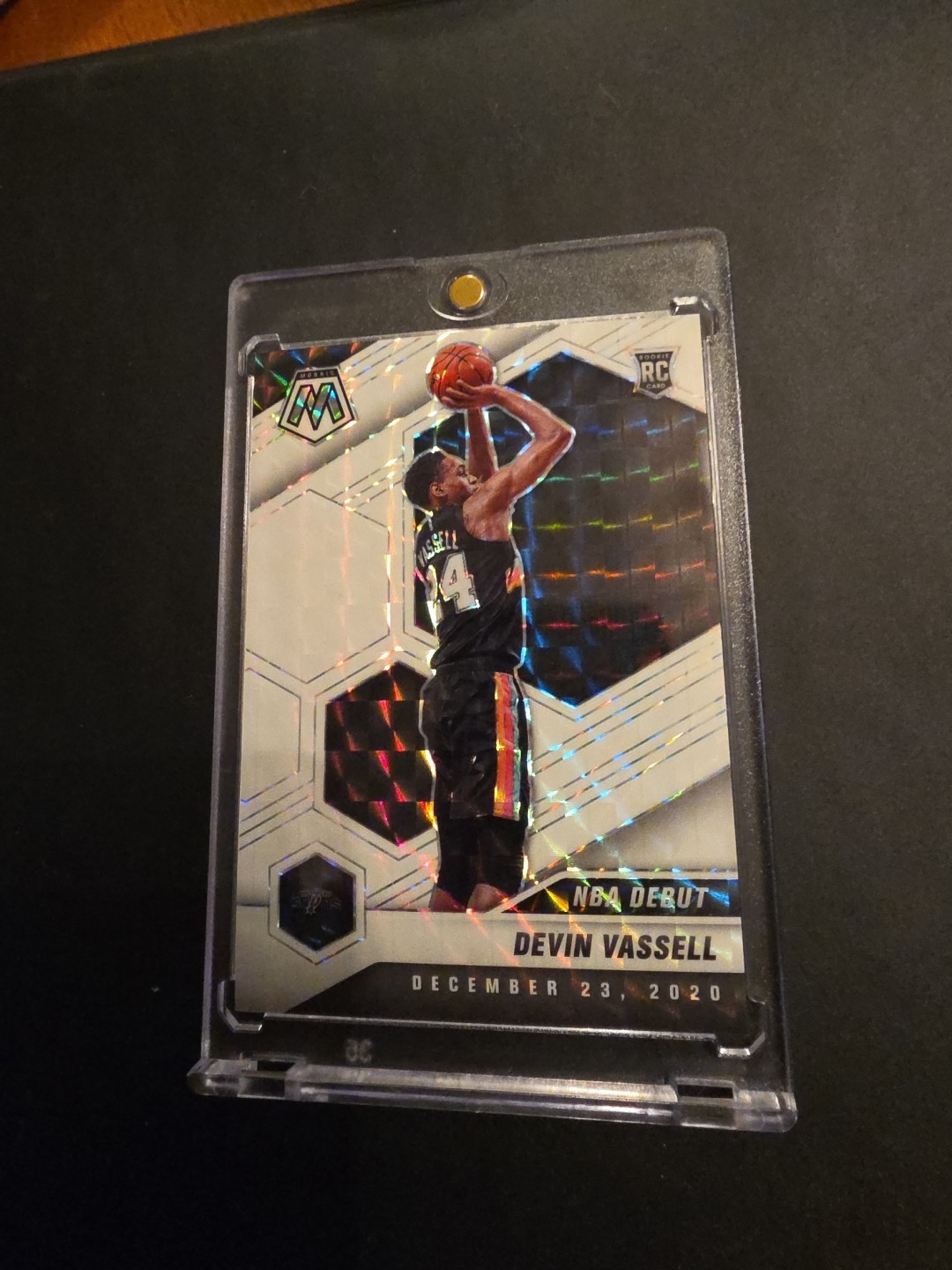 2020 2021 Panini Devin Vassell Rc  White Mosaic 03/25  #278