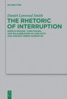 The Rhetoric Of Interruption Daniel Lynwood Smith
