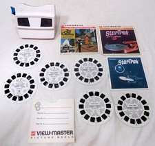 Vintage Working View Master Plus 1968 Star Trek Old Country Busch Gardens Reels
