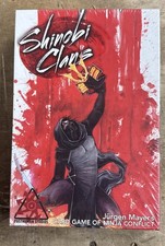 SHINOBI CLANS BOARD GAME strategy card game ninja battle drafting