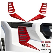 For Toyota Tacoma 2024 2025 2026 Exterior Accessories Front Side Dark Red