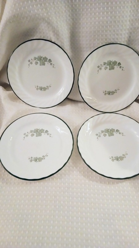 Corelle Callaway Ivy Swirl Bread) Salad Plates