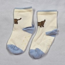 Vintage Gymboree Boy Best In Show Puppy Dog Dachshund Socks 12-18-24 NEW