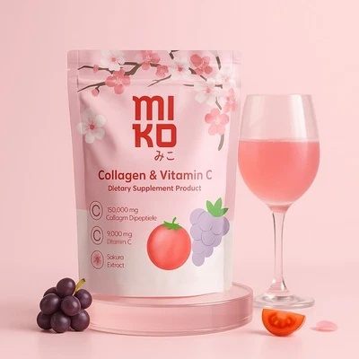 ALIZEE SPA MIKO Collagen 150000mg Vitamin C Skin Whitening Nourishing Revitalizing Drink