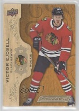 2018-19 Upper Deck Engrained Rookies 233/299 Victor Ejdsell #77 m7l