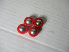 Ideal Rebound  Two Cushion BUMPERSHOT  Shuffleboard Tabletop Game Pieces RED