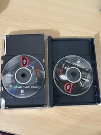D Sega Saturn Case, Manual, 2 Discs Horror Game