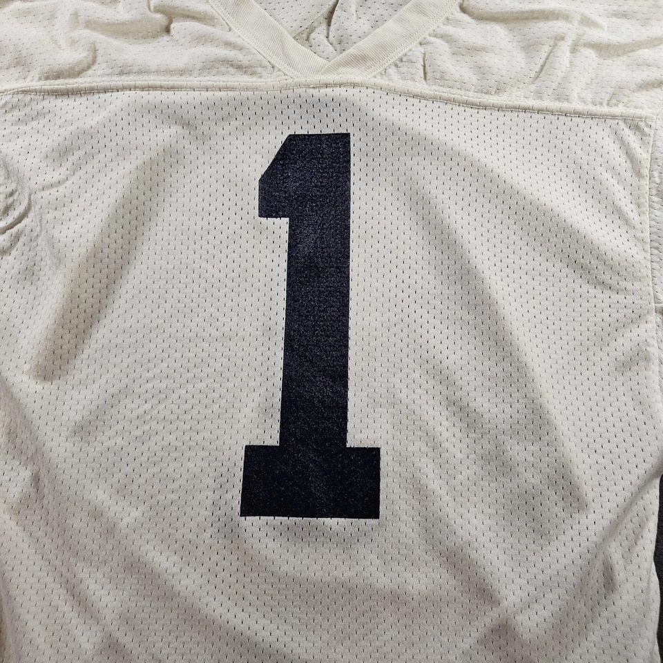 Camiseta deportiva vintage Russell para hombre mediana Michigan años 90 fútbol americano Foto 3 de 4