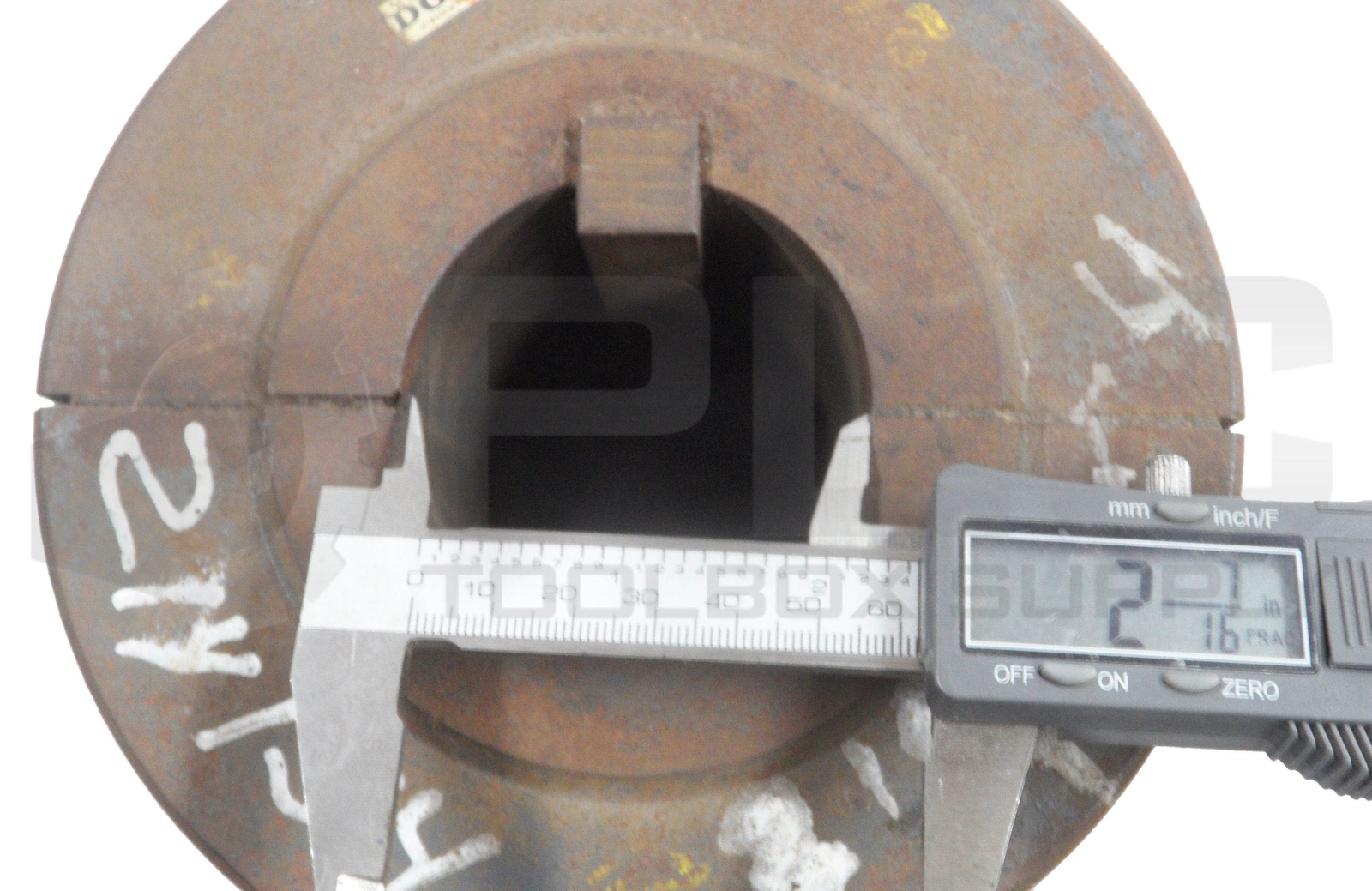 DODGE 27/16 RIGID RIBBED COUPLING 27/16" W/ KEY eBay