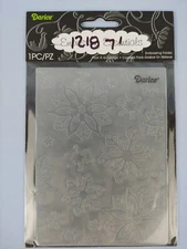 Darice Embossing Essentials Folder 1218-71 Snowflakes Hobby Craft Scrapbooking