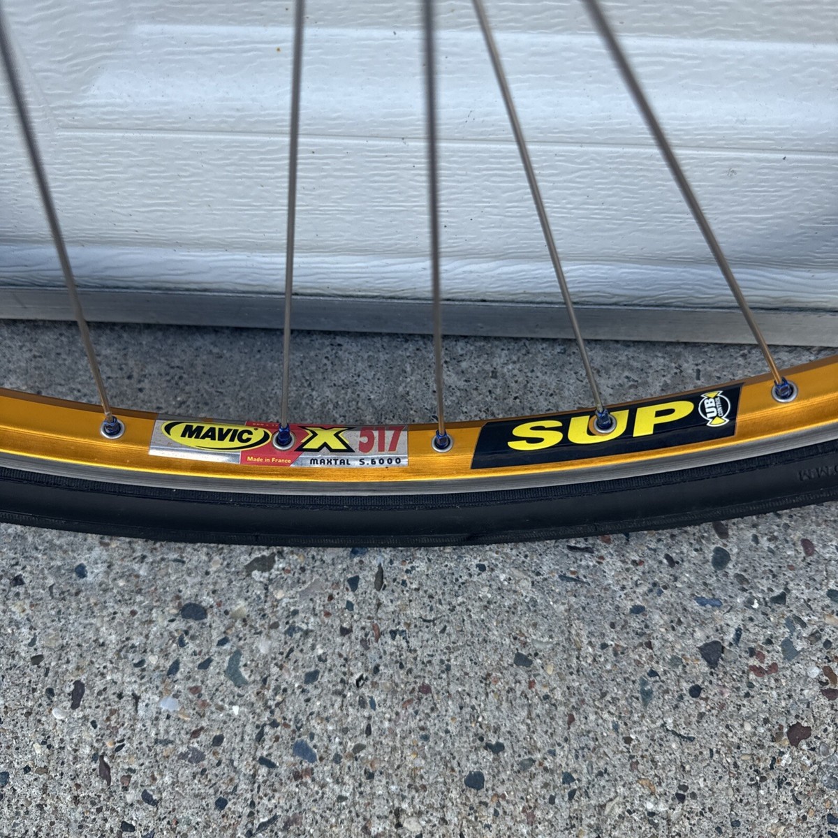 Vintage 26” Real Designs Hubs / Mavic X 517 Orange MTB Vintage 26” Real Designs Hubs / Mavic X 517 Orange MTB