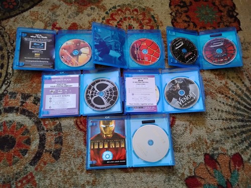 Marvel (MCU) and DC Blu-ray Lot of 33 Superhero Movies Avengers Spiderman Thor - Picture 8 of 22