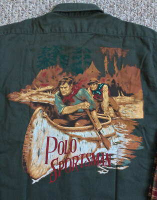 Vintage 90s Polo Sportsman Rafting Button Up Shirt | eBay