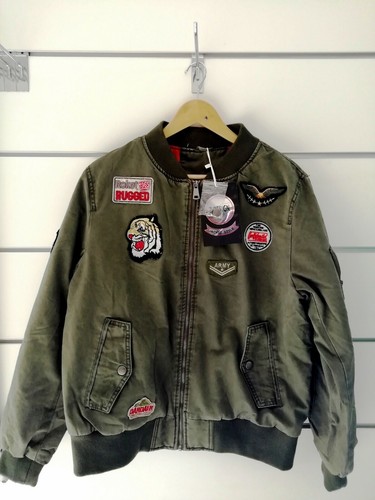 Bomber Uomo Verde Militare Toppe Moda Vintage Pilota Fashion S a XXL  *Paxyshop* | eBay