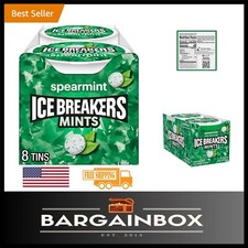 Cooling Spearmint Sugar Free Mints Tins - Perfect for Gifting Everyday Use