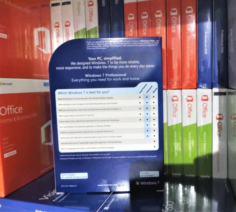 Windows 7 Professional 32/64-Bit DVD FQC-00133 100% Genuine UK Retail Software - Image 4 of 4