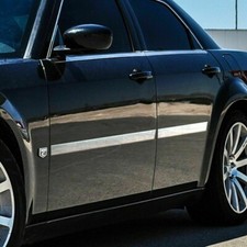 For 2005-2010 Chrysler 300 300c Cover Trim Body Side Molding Overlay 2 14 4pc For 2005-2010 Chrysler 300 300c Cover Trim Body Side Molding Overlay 2 14 4pc