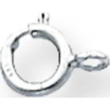 Platinum Spring Ring Clasp
