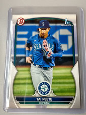 2023 Bowman Draft TAI PEETE BOWMAN #BD-23 SEATTLE MARINERS PROSPECT RC