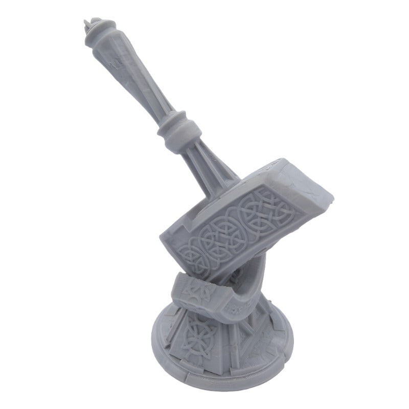 DWARVEN HAMMER ALTAR RPG D&D, LOTR SCENERY TERRAIN FANTASY TABLETOP