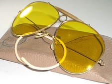 1960s 62MM B&L RAY-BAN KALICHROME YELLOW CRYS...