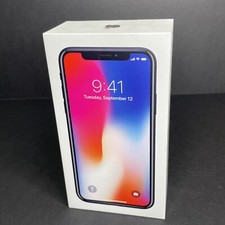 Empty Apple iPhone X 64GB French/English Box EMPTY BOX ONLY