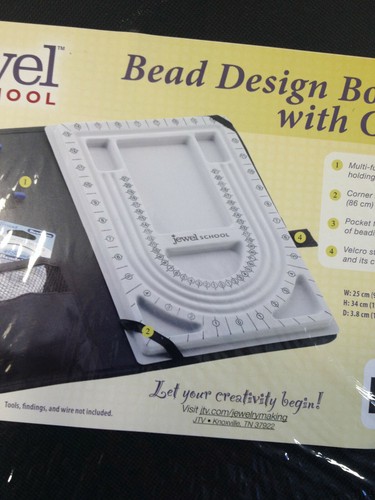 Jewel School Bead design Board w/ Case New Factory Sealed 13.5" x 9.75" - Picture 8 of 12