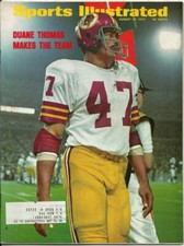 Duane Thomas Washington Redskins Sports Illustrated Magazine August 27, 1973