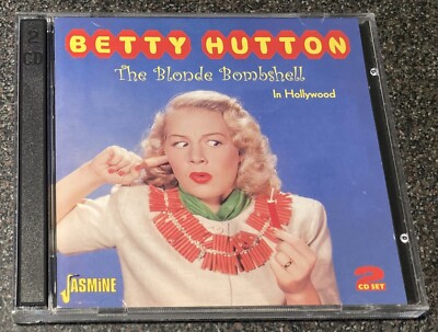 BETTY HUTTON-THE BLONDE BOMBSHELL-UK 2006 2xCD-ROBERT EMMETT DOLAN (M/M/M) 