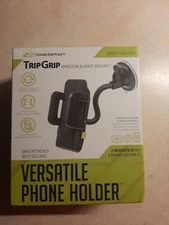 Bracketron - TripGrip Window & Vent Mount for Most Cell Phones - Black