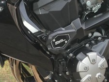 Kawasaki Z750 Z750R 2007-2012 RD Moto Kit Tamponi paratelaio Nero K11S-SL01-K