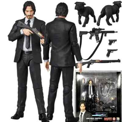 New Mafex No. 085 John Wick Chapter 2 Pvc Toys Action Figure In Box Toy Gift hot