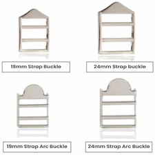 Webbing Strap Buckle Tri Glide Adjuster 19mm 24mm Silver Brass for Bag Belt DIY