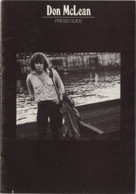 Don McLean Press Guide 1974